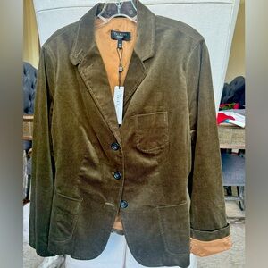 Talbots NWT corduroy blazer size 16petite